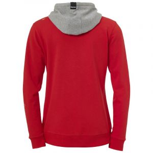 Kettler Core 2.0 Hoodie - Red / Dark Grey Melange - Taille XL