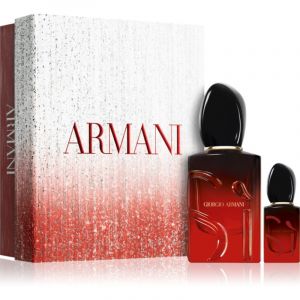 Giorgio Armani Si Passione Intense Parfum - Zestaw Wody Perfumowanej - Si Si Pass Int V50+v7 H25 - Dla Kobiet