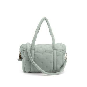 Sac à langer en gaze de coton K la Vert Couleur Vert Taille Taille unique