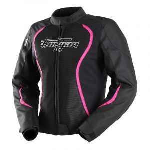 Furygan Blouson textile femme Odessa Vented 3 en 1 Women noir/blanc/ro