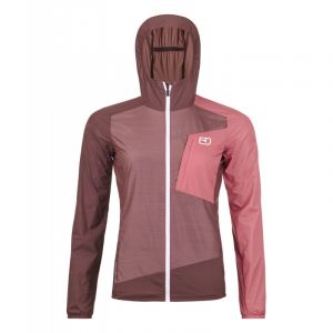 Ortovox WINDBREAKER JACKET W C: mountain rose S: XS