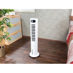 Sichler Haushaltsgeräte : Ventilateur colonne avec rafraîchisseur et humidificateur VT-420 - 40W