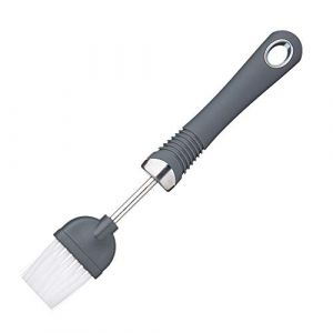 Kitchencraft Pinceau de Cuisine Professionnel en Nylon, Manche Confortable, 21 cm, Noir