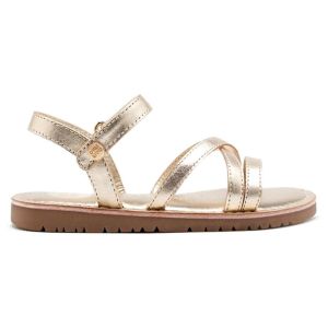 Gioseppo Garçon Fille Tolland Sandale Plate, Platine, 29 EU