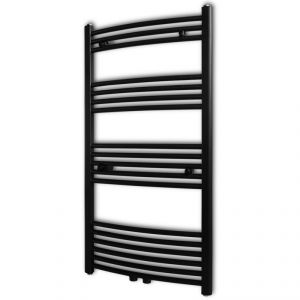 VidaXL 141916 - S&egrave;che-serviettes eau chaude 565 Watts &agrave; rails incurv&eacute;s