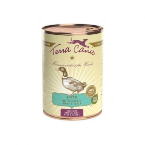 Image de Terra Canis Pâtée naturelle Classic Canard pour chien - Boîte 400 g