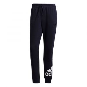 Adidas Pantalon Essentials French Terry Tapered Cuff Logo Bleu - Bleu - Taille Medium