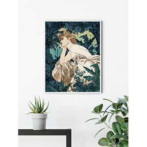 Komar Affiche d'art Désirée - Taille: 30 x 40 cm - coloré