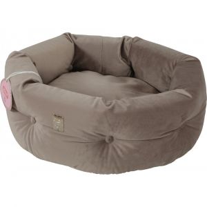 Zolux Corbeille Chesterfield Chambord Taupe. ø 41 cm. pour chats.
