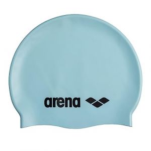Arena Bonnet de bain classic silicone bleu