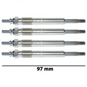 Univcar Lot 4 bougies de préchauffage ax C15 Saxo Jumpy Berlingo Xsara 106 206 306 Expert Partner