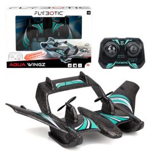 Bizak Aqua Wingz 62004498 Avion RC avec lumi&egrave;res LED, d&eacute;collage dans l'eau ou la Terre, Mousse EPP r&eacute;sistante, +10 Ans