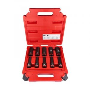 Milwaukee Set de 10 douilles Shockwave 1/2 4932480457