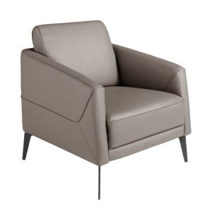Fauteuil en croûte de cuir Angel Cerdà