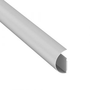 D-line 1MCT5025W Maxi CableTraC, TV Organisateur, Versitile Gestion de câbles,Protection pour les câbles-50x25mm x 1-mètre-Blanc