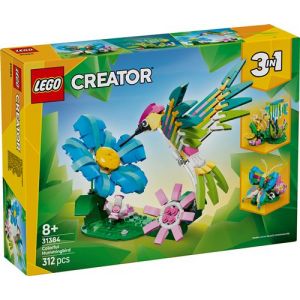 Lego 3-en-1 31384 Animaux Sauvages : le Colibri Color&eacute; - Jouet