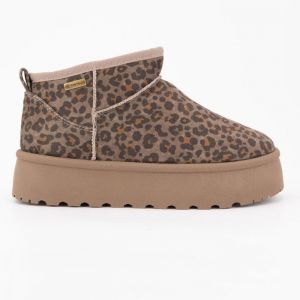 Tom Tailor Bottine fourre 8490220010 taupe 36/41 Femme