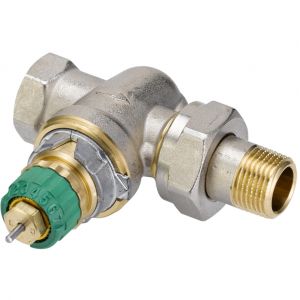 Image de Danfoss Corps de robinet radiateur droit 3/4" RA-DV 20 Dynamic Valve 013G7716