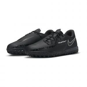 Nike Chaussure de football pour surface synthétique Jr. Phantom GT2 Academy TF pour Jeune enfant/Enfant plus âgé - Noir - Taille 36 - Unisex