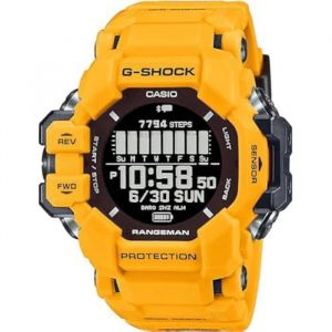 Casio Montre G-SHOCK GPR-H1000-9ER - Homme - Tendance - Multifonction - Jaune - Etanche 20 Atm