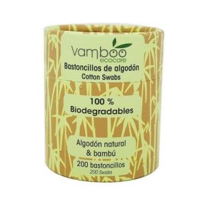 Vamboo Bâtonnets coton bambou 200 U 100 ml