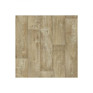 Décoweb Sol PVC Best - Imitation parquet Mélèze Brun Clair - Rouleau de 3m x 2m