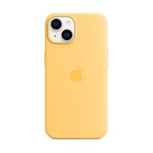 Image de Apple Silicone Case with MagSafe Soleil pâle iPhone 14