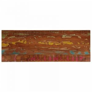 VidaXL Dessus De Table 160x50x2,5cm Rectangulaire Bois Massif R&eacute;cup&eacute;r&eacute;