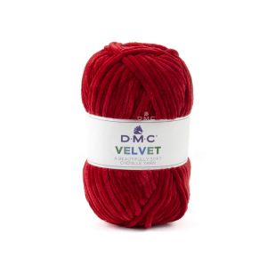 Dmc Fil Layette Chenille VELVET - 100g : Douceur et Chaleur pour Tous Vos Projets 02 Blanc - 02 Blanc