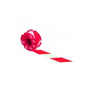 Taliaplast Sofop Ruban rubafort rouge blanc 500mx75mm