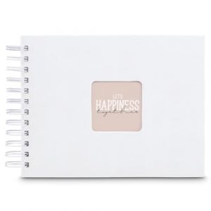 Hama Album spirale "Fine Art", 24x17 cm, 50 pages blanches, Blanc