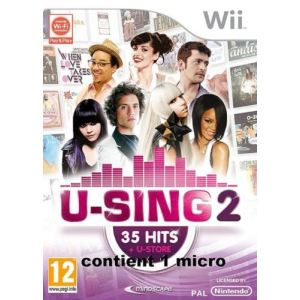 Image de U-Sing 2 - Kit jeu + 1 microphone [Wii]