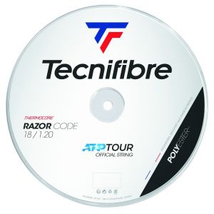 Tecnifibre Razor Code 200 M 1.20 mm Carbon - Carbon - Taille 1.20 mm