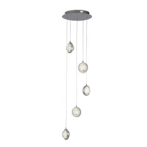 Boutica-design Suspensions Quartz 4,5W LED Chrome L310