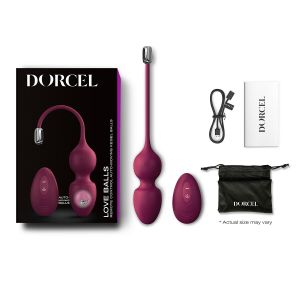 Image de Marc Dorcel Boules de geisha télécommandées avec la bille LOVE BALLS PLUM - Rose