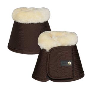 Horze Cloches pour cheval avec fourrure Lincoln