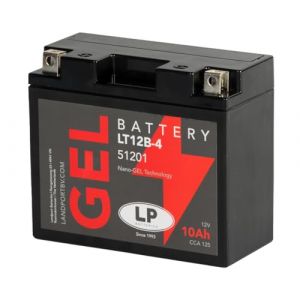 Batterie moto Landport lp gel GT12B-4 YT12B-BS 12v 10ah 150A