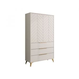 Boccioni - buffet haut - beige - 104x180 cm - Beige