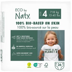 Eco by Naty Babypflege Windeln: Gr&ouml;&szlig;e 4