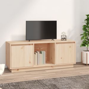 VidaXL Meuble TV 110,5x35x44 cm Bois de pin massif