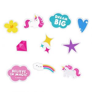 Legami Set de 30 décorations pour vélo Licorne