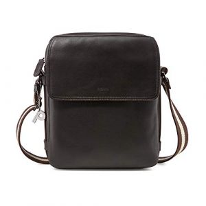 Image de Picard Torrino 950213F005 Sac à bandoulière pour Homme en Cuir Fin Café/Marron