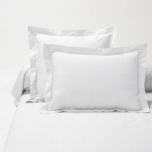 Taie percale, Secret Blanc Taille 85X185 cm