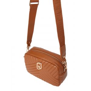 Liu Jo Sac besace cam&eacute;ra Achala matelass&eacute; et son porte-monnaie Marron - Couleur Marron - Taille Taille unique
