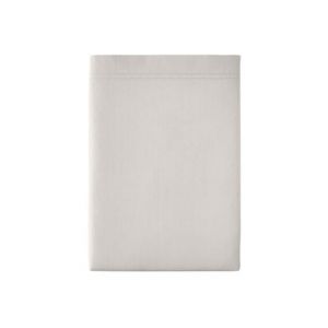 Image de Essix Drap Plat en Percale de Coton, Première, Gris Perle, 240x300 cm