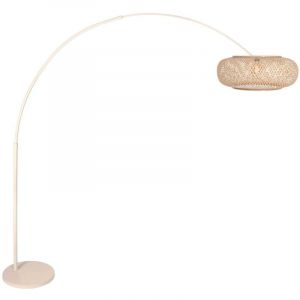 Steinhauer Lampadaire - Sparkled Light - beige naturel - bambou