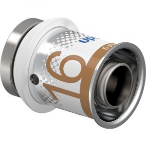 Uponor Bouchon à sertir égal 16-16 Réf. 1070621