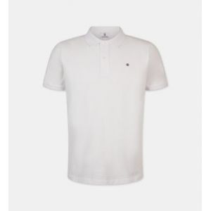 Serge blanco Polo droit coton piqué Blanc - Couleur Blanc - Taille 3XL