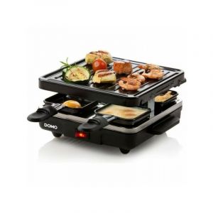 Appareil a raclette domo - grill do9147g 4 personnes