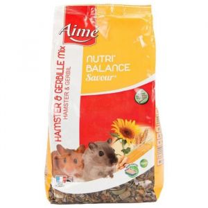 Aimé Nutri'balance Savour Mix pour hamster et gerbille 900 g